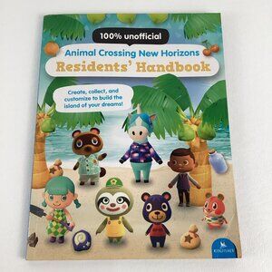 Animal Crossing New Horizons Residents Handbook Tips Check Lists Paperback Book